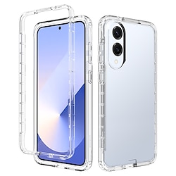 Phone Case For Samsung Galaxy S25 S25 Ultra S24 Ultra Plus S23 Ultra Back Cover Transparent Shockproof TPU PC