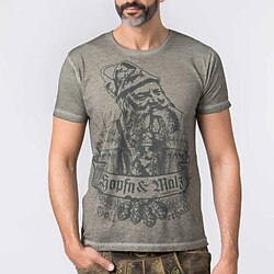 Oktoberfest Hopfen und Malz T-shirt Lederhosen T-shirt Match Bavarian Munich German Graphic For Men's Adults' Carnival Oktoberfest Beer 3D Print Party