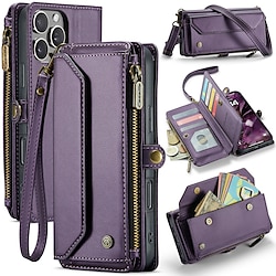 Phone Case For Apple AirTag iPhone 16 iPhone 16 Plus iPhone 16 Pro iPhone 16 Pro Max iPhone 15 Pro Max Plus iPhone 15 iPhone 14 13 12 11 Pro Max Mini SE X XR XS Max 8 7 Plus Wallet Case with Lanyard