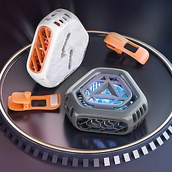 LITBest S356 Laptop Cooling Pad Aluminum Alloy ABS Portable with USB Ports Adjustable Fan Speed Fan