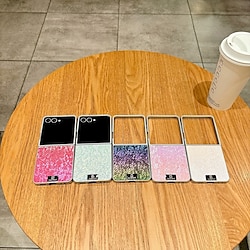 Phone Case For Samsung Galaxy Z Flip 7 Z Flip 6 Z Flip 5 Z Flip 4 Z Flip 3 Back Cover Shockproof Color Gradient