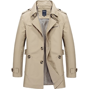 mens light overcoat