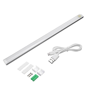 Anbock LED Under Cabinet Lighting Remote Control Plug in Under Counter Lights LED Closet Light 12 inch 12W DC12V Dimming Timing Touch Switch Perfect for Bookshelf Showcase Kitchen Workstation 3000K 