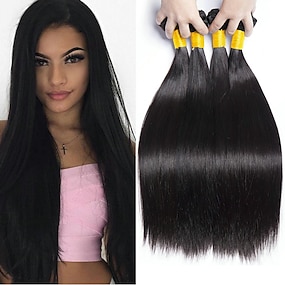 cheap 4 bundle brazilian hair