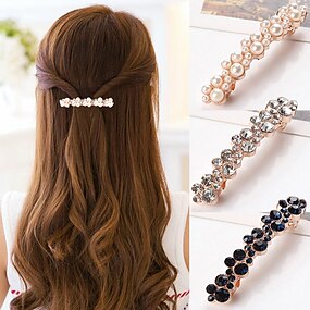 Etats-Unis Paillettes Cristal Strass Noeud Barrettes Cheveux Pince Clip épingle à Cheveux Coiffure Etats-Unis Paillettes Cristal Strass Noeud Barrettes Cheveux Pince Clip épingle à Cheveux Coiffure