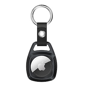 Bracelet Pet Kaizen Kreations Holder Case for Apple Airtag Air Tag Hidden GPS Tracker for Kids Necklace Keychain etc Black, 1-Pack Clothing Wristband Elderly Safer Than GPS Watch 