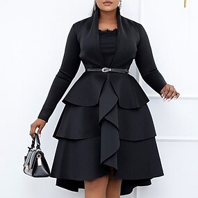 plus size casual work dresses