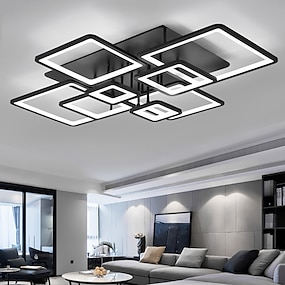 6-Light LED Ceiling Spotlight Kitchen Bedroom Retro Cage Shade  E14 Fitting 