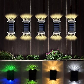 Details about   Outdoor Waterproof Wall Lamp Lighting Wall Sconce Footlight Lights 10Pcs 