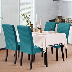 CW_ Modern Stretch Slipcover Home Hotel Banquet Dining Table Seat Chair Cover Gr 