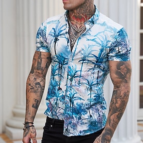 Short Sleeve, Men's Casual Shirts, Search LightInTheBox - Page 4