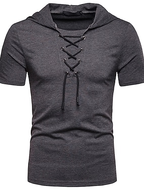 Shirt Collar, Men's Casual T-shirts, Search LightInTheBox
