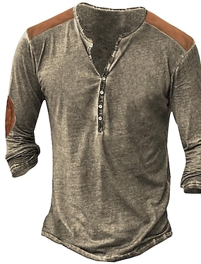 Henley Shirt, Men's Casual T-shirts, Search LightInTheBox - Page 3