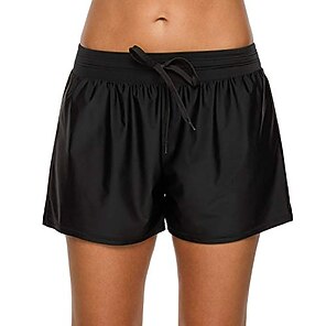 Women's Swimwear Cover Up Swim Shorts 