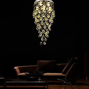 NEW Modern K9 Clear Crystal Ceiling Light Pendant Lamp Chandelier Lighting #8809 