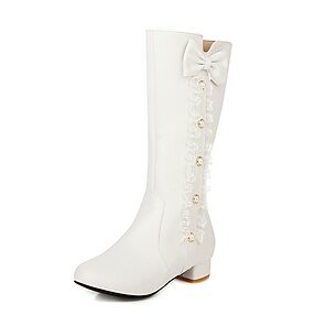 Chica Bailarinas Día del Niño Zapatos de princesa PU Paseo Antideslizante  Adorable Mary Jane Niños pequeños (4-7ys) Niño pequeño (9m-4ys) Fiesta y  Noche Paseo Zapatos de Paseo Rosa Claro Blanco 9149982 2022 –
