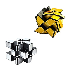 Tiandirenhe Infinite Magic Cube Puzzle Set Transforming Geometric Decompression Star irregular Brain Teasers Toys for Kids Adult