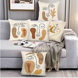 Cartoon Animals Detail Cushion Cover Sofa Throw Pillow Case Home Decor MP