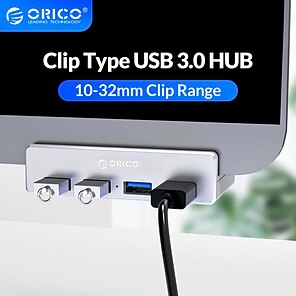 abordables -ORICO USB 3.0 à USB 3.0 Concentrateur USB 4 Les ports Pour Windows, PC, ordinateur portable