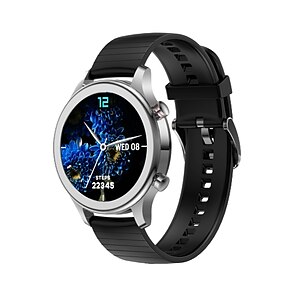 abordables -MT28 Montre intelligente 1.28 pouce Smartwatch Montre Connectée Bluetooth Podomètre Moniteur de Sommeil Moniteur de Fréquence Cardiaque Compatible avec Android iOS Femme Mode Mains-Libres Cadran