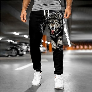 Men's Sweatpants Joggers Trousers Straight Leg Sweatpants Cargo