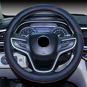 TumzfhQ Cute Steering Wheel Cover 15 Inch Car Steering Wheel Covers Anti-Slip Sweat Absorption Universal Car Accessories for Women Men 