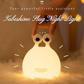billige -børnehave natlampe sikker silikone søde dyr babylampe med berøringssensor bærbar genopladelig timeplan led-lamper til soveværelser