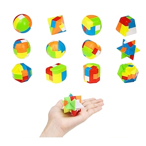 NC Nouvel Ensemble de Jouets sensoriels du Bout des Doigts, Jouets de  décompression pour Adultes et Enfants, Jouets de fête d'anniversaire,  Rubik's