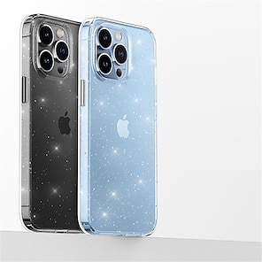 Glitter Shine Case For Apple Iphone 12 Pro Max 11 Pro Max Translucent Tpu Mobile Phone Case Shockproof Back Cover For Iphone X Xs Xr Xs Max 7 Plus 8 Plus Se 22 8 95