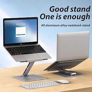 economico -supporto per laptop regolabile antiscivolo supporto per laptop desktop in alluminio carico 10 kg staffa di raffreddamento per laptop macbook tablet