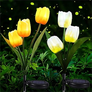 Lámpara LED de tulipanes y nubes para decoración del hogar, tulipanes  hechos a mano, flores, regalos del Día de San Valentín, sala de estar