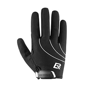 cheap -ROCKBROS Winter Gloves Bike Gloves Cycling Gloves Touch Gloves Full Finger Gloves Anti-Slip Thermal Warm Waterproof Windproof Sports Gloves Road Cycling Camping / Hiking Ski / Snowboard Black for