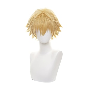 cheap -Denji Cosplay Wig for Man and Boys Party