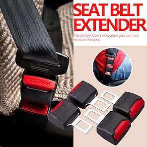Lot de 2 coussinets de ceinture de sécurité de voiture – Housse de ceinture  de sécurité en cuir PU – Coussinets de confort doux et confortables pour