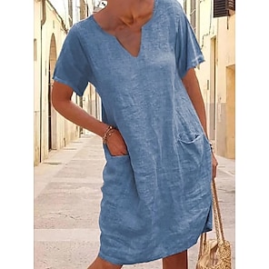 Casual Cotton Summer Dresses- Online Shopping for Casual Cotton Summer  Dresses - Retail Casual Cotton Summer Dresses from LightInTheBox