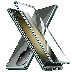Funda para Samsung Galaxy S23 Ultra, cartera para S23 Ultra, 5 tarjeteros  con soporte para 5 tarjetas, anillo de rotación de 360° con 1 protector de