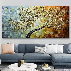 Handmade Oil Painting Abstract Colorful Feather Oil Painting on Canvas  Large Wall Art Textured Original Painting Minimalist Art Custom Living Room