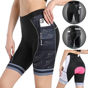 WOSAWE Women's Cycling Pants with skirt 3D Padded Breathable