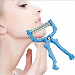 Plastic Facial Hair Remover Depilador DIY Hair Spring Threading