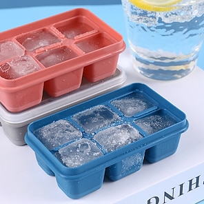 Creative 3D Ice Cube Maker Mold Plastic Large Ice Cream Tub Set Tools Gun  Shaped Ice Cube Tray Mould for Party Drink Whiskey