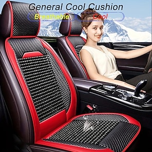 Vier Jahreszeiten Sitzbezug PU Leder Auto Sitzkissen Autos Sitzbezug  Universal Auto Stuhl Protector Pad Matte Auto