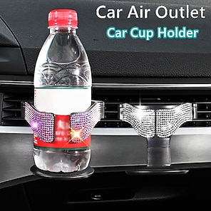 2pcs Car Coaster Water Cup Bottle Holder Anti Slip Pad Mat Silica Gel For  Interior Decoration Car Styling Accessories, drinks Holders