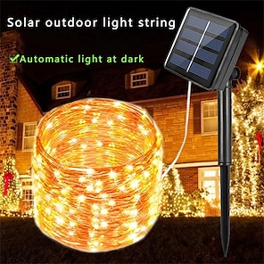 Solar String Lights 5m/7m/12m Globe String Lights IP44 Waterproof