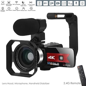 Cámara digital 2.7K Ultra HD Mini cámara 44MP 2.8 pulgadas pantalla LCD  recargable estudiantes, cámara compacta de bolsillo con zoom digital 16X