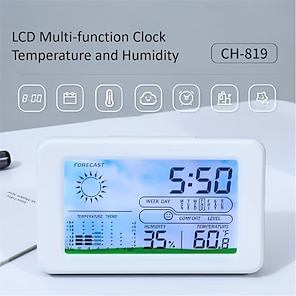 652F Wall Thermometer Indoor Home Office Wall Mounted Weather