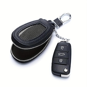 Estuche de llave de coche Volkswagen hecho a mano, funda de llavero de  coche de cuero, cadena de kechain, estuche de llave remoto, estuche de  cuero, personalizado, accesorios de coche, regalos 