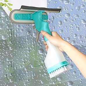 Multi-Functional Shower Squeegee, Household Cleaning Tools, Mirror Wiper,  Glass Window Cleaner Squeegee, Apply to Tiles, Shower Doors, Bathroom