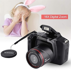 Appareil photo numérique pour enfants avec lentille rabattable, caméscope  vidéo numérique HD, jouets de noël, cadeau