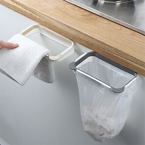 1PC garbage bag storage box artifacts Wall mounted large capacity kitchen  bag convenient bag extraction box plastic bag collector