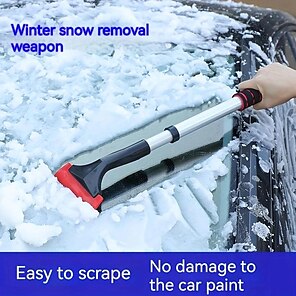 Snow Removal Tools, Ice Scrapers for Car Windshield with Snow